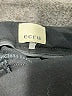 Ecru Solid Black Dress Pants Size 6 - photo 7