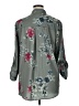 floryday Floral Gray 3/4 Sleeve Blouse Size XL - photo 2