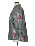 floryday Floral Gray 3/4 Sleeve Blouse Size XL - photo 5