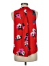 41Hawthorn 100% Polyester Red Sleeveless Blouse Size M - photo 2
