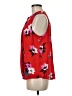 41Hawthorn 100% Polyester Red Sleeveless Blouse Size M - photo 5