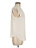 Ann Taylor LOFT 100% Polyester Ivory Sleeveless Blouse Size M - photo 4