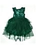 Zunie 100% Polyester Green Dress Size 8 - photo 1