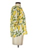 J by Joie 100% Polyester Yellow Short Sleeve Blouse Size XS - photo 4