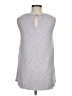 Design Lab Lord & Taylor Gray Sleeveless Blouse Size M - photo 2