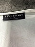 Lane Bryant 100% Polyester Ivory Sleeveless Blouse Size 26 - photo 7