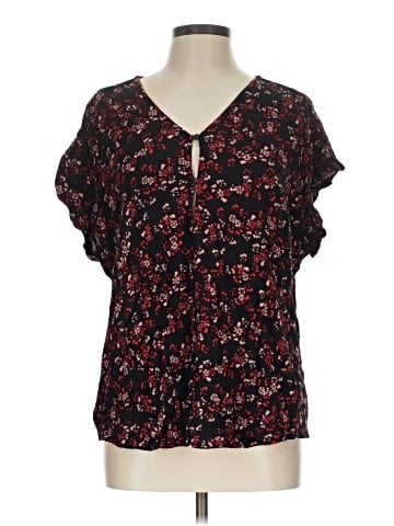 Liz Claiborne Short Sleeve Blouse (view 1)