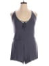Victoria's Secret Solid Gray Blue Romper Size XL - photo 1