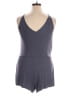 Victoria's Secret Solid Gray Blue Romper Size XL - photo 2