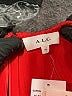 A.L.C. 100% Polyester Red Cocktail Dress Size 14 - photo 6