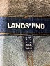 Lands' End Chevron-herringbone Blue Jeans Size 16W - photo 4