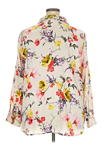 Lauren by Ralph Lauren 3/4 Sleeve Blouse (view 2)