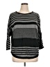 Market and Spruce Stripes Black Pullover Sweater Size XL - photo 1