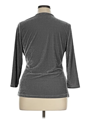Soft Surroundings 3/4 Sleeve Top (view 2)