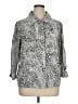 Zenergy by Chico's Animal Print Gray Jacket Size XL (3) - photo 1