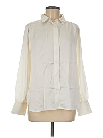 Ann Taylor Long Sleeve Blouse (view 1)