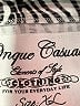 Onque Casuals 100% Cotton Print Silver Jacket Size XL - photo 8