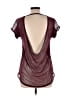 TLF Burgundy Short Sleeve Top Size L - photo 2