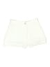 Easy Clothes 100% Cotton Solid Ivory Shorts Size S - photo 1