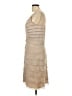 Scarlett Nite 100% Polyester Tan Cocktail Dress Size 10 - photo 5