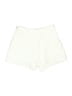 Easy Clothes 100% Cotton Solid Ivory Shorts Size S - photo 2