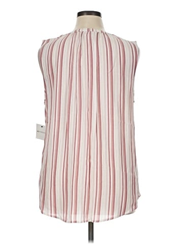 Liz Claiborne Sleeveless Button-Down Shirt (view 2)