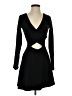 Forever 21 Solid Black Cocktail Dress Size S - photo 1
