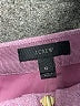 J.Crew 100% Wool Purple Wool Skirt Size 12 - photo 4