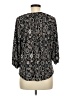 Veronica M. Black 3/4 Sleeve Blouse Size M - photo 2