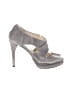 MICHAEL Michael Kors Gray Heels Size 8 - photo 1