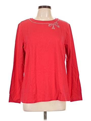 Isaac Mizrahi LIVE! Long Sleeve T-Shirt (view 1)