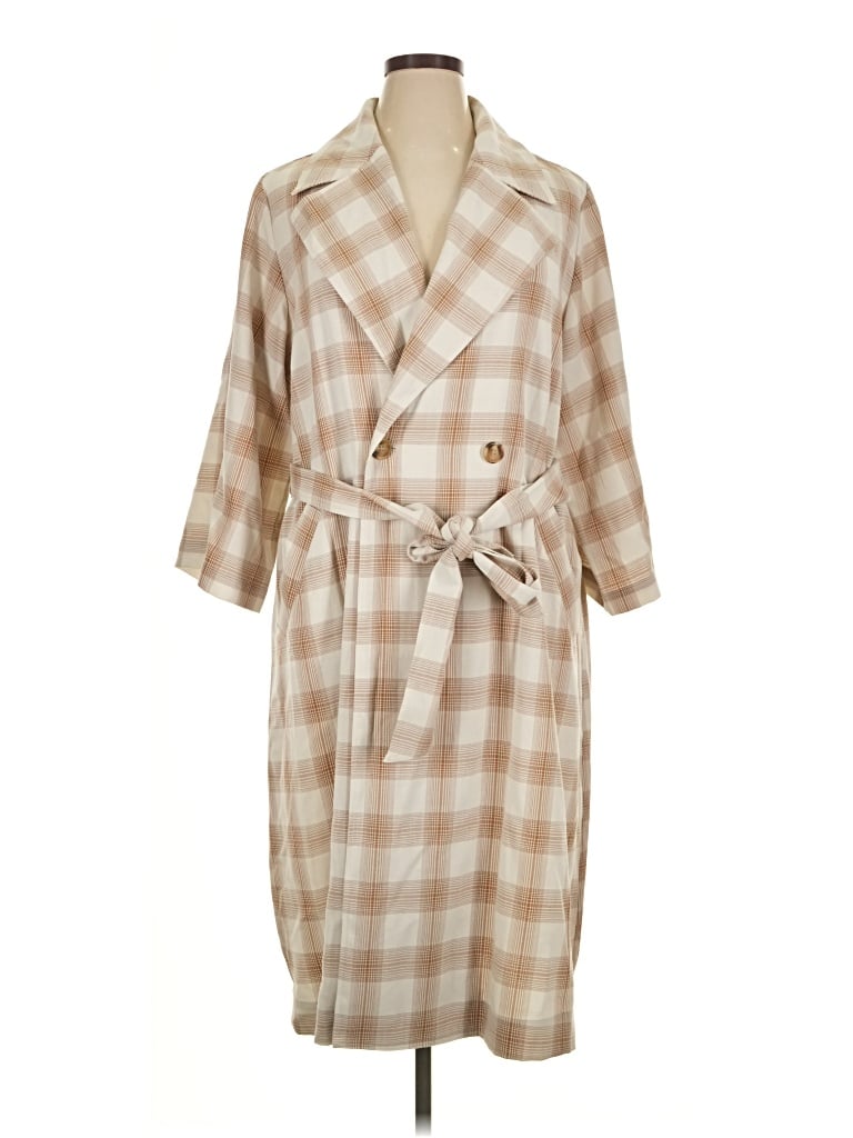 Pre-owned Assorted Brands Casual Dress In Tan