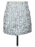 Amanda Uprichard 100% Polyester Silver Formal Skirt Size S - photo 2