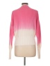Whisper by Brodie Color Block Pink Pullover Sweater Size L - photo 2