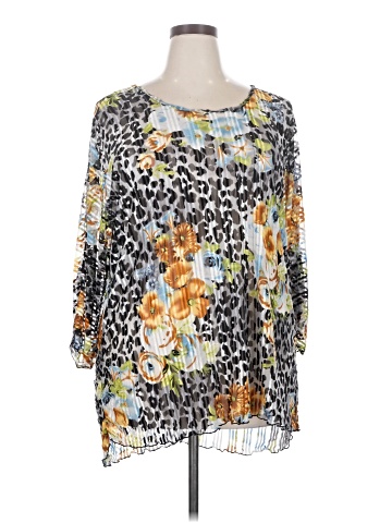 Mirror Image 3/4 Sleeve T-Shirt (view 1)