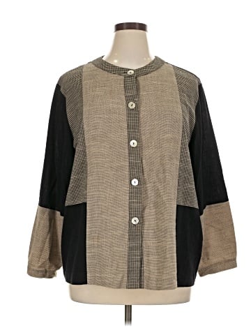 Coldwater Creek 3/4 Sleeve Button-Down Shirt (view 1)