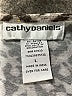 Cathy Daniels Silver 3/4 Sleeve Blouse Size L - photo 7
