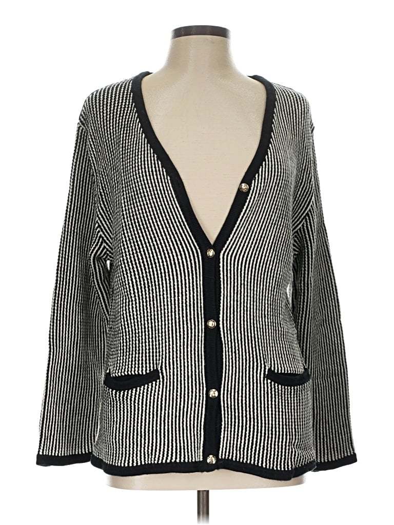 Pre-owned Anine Bing Cardigan Sweater In Black