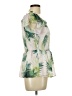 Vince Camuto 100% Polyester Green Short Sleeve Blouse Size L - photo 4