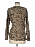 Truself Brown Long Sleeve Top Size M - photo 2