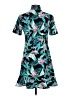 Tommy Bahama Tropical Teal Casual Dress Size S - photo 2