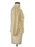 A'reve 100% Acrylic Gold Cardigan Size S - photo 4