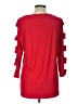 Anne Klein Red 3/4 Sleeve Top Size L - photo 2