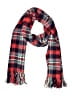 Unbranded Plaid Red Scarf One size - photo 1