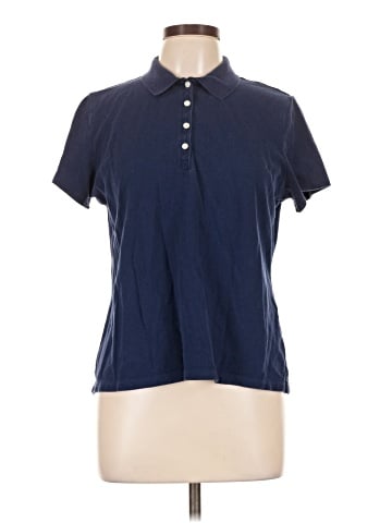 St. John's Bay Short Sleeve Blouse (view 1)