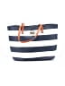 MICHAEL Michael Kors Stripes Blue Leather Tote One size - photo 1