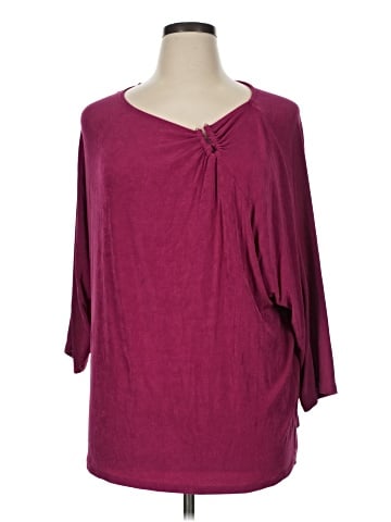 Travelers by Chico's 3/4 Sleeve Blouse (view 1)