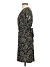 Nine West Animal Print Black Cocktail Dress Size S - photo 5