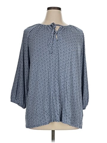 Croft & Barrow 3/4 Sleeve Blouse (view 1)