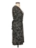 Nine West Animal Print Black Cocktail Dress Size S - photo 4